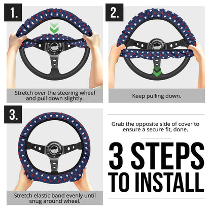 American Star Premium Car Steering Wheel Cover