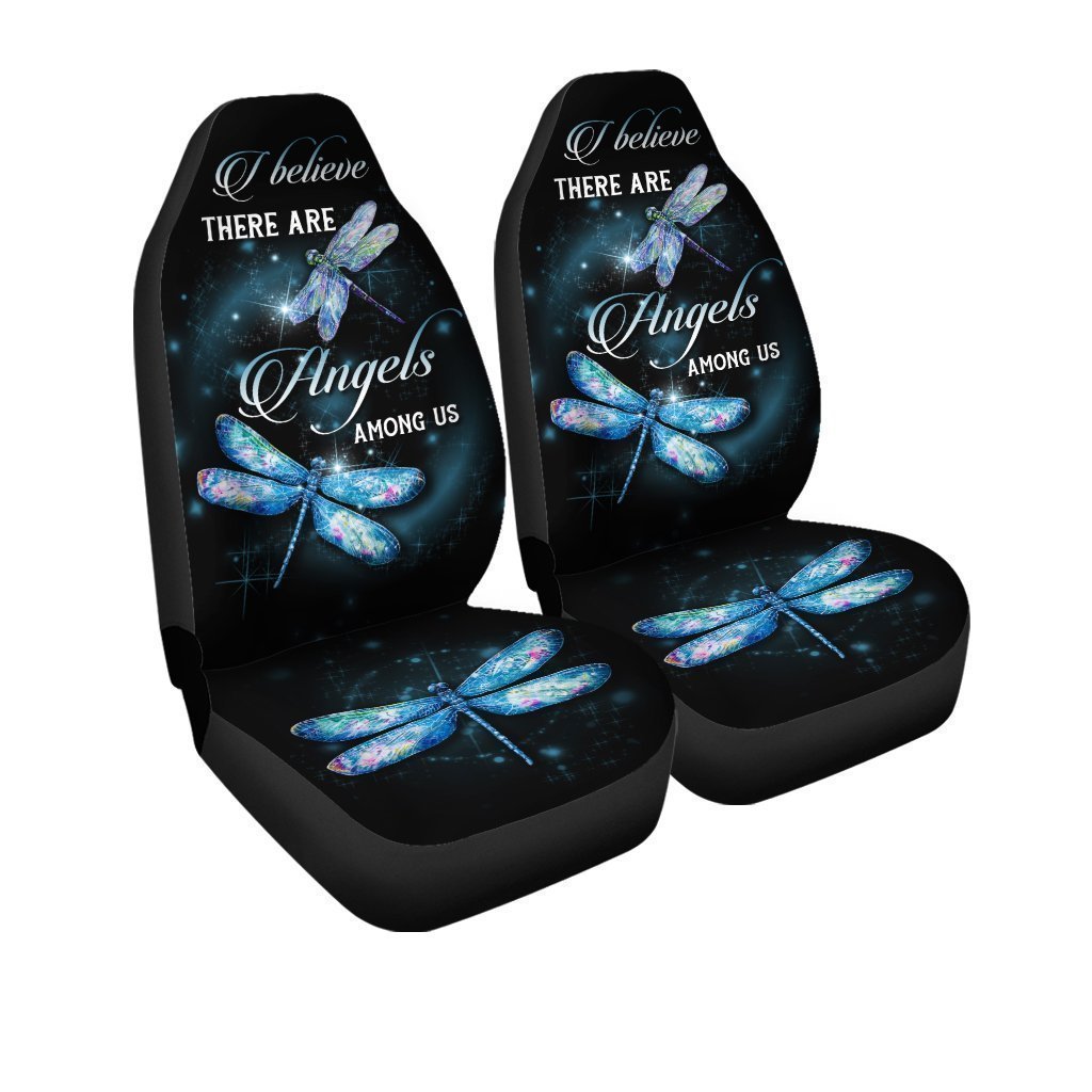 Angel Dragonfly Car Seat Covers Custom Angels Among Us Car Interior Accessories