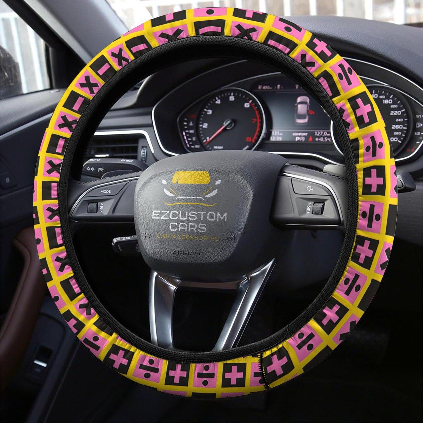 Anime Steering Wheel Cover Custom Jojo Bizzare Adventure Anime Car Accessories Patterns