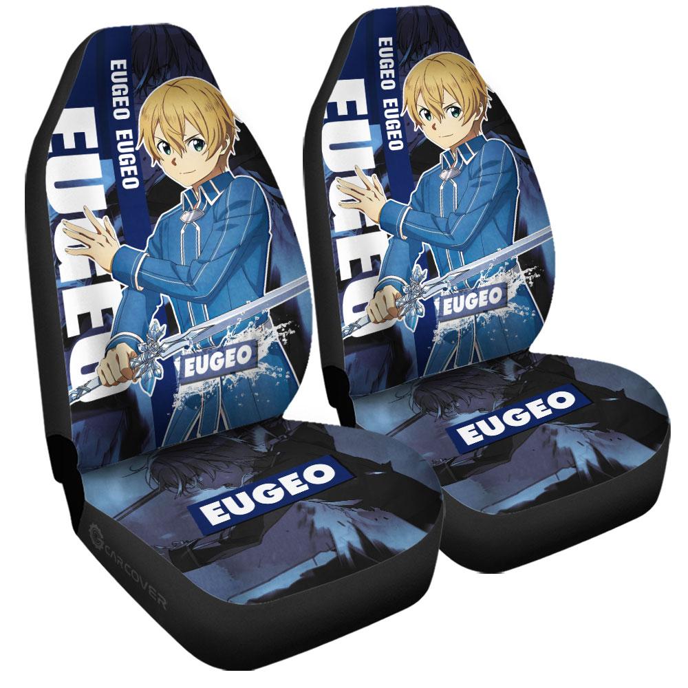 Anime Sword Art Online Eugeo Car Seat Covers Custom Car Interior Accessories