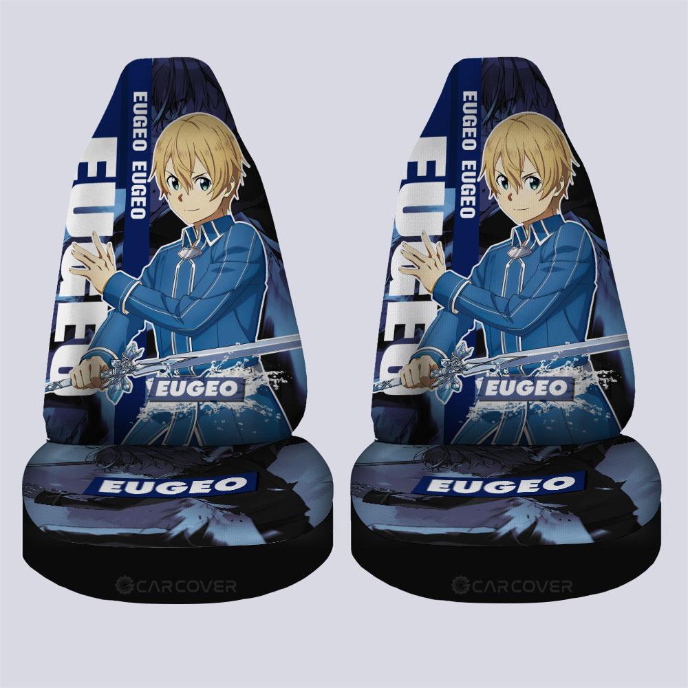 Anime Sword Art Online Eugeo Car Seat Covers Custom Car Interior Accessories