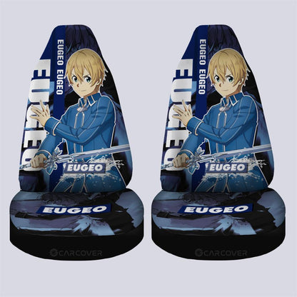 Anime Sword Art Online Eugeo Car Seat Covers Custom Car Interior Accessories