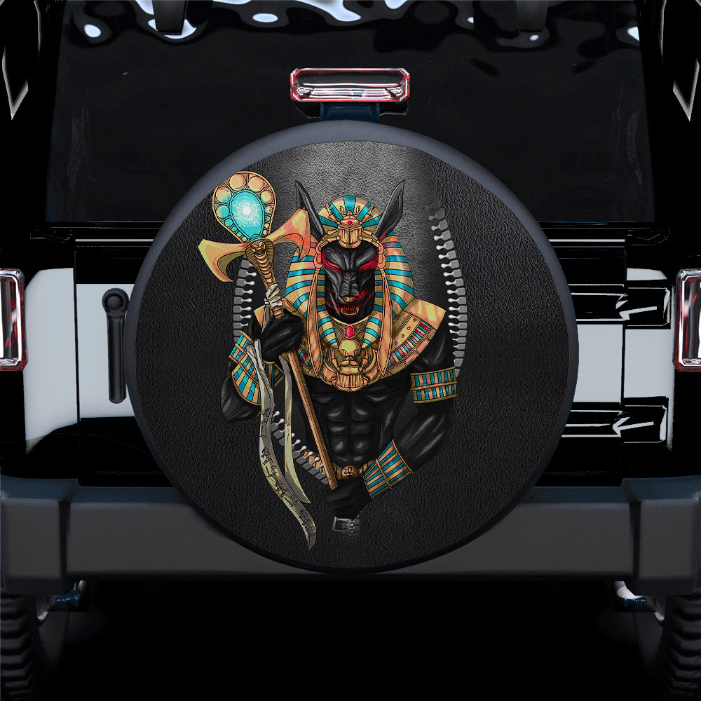 Anubis Zipper Car Spare Tire Cover