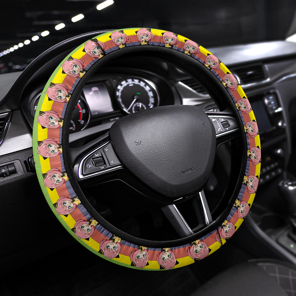 Anya Spy X Family Car Steering Wheel Cover