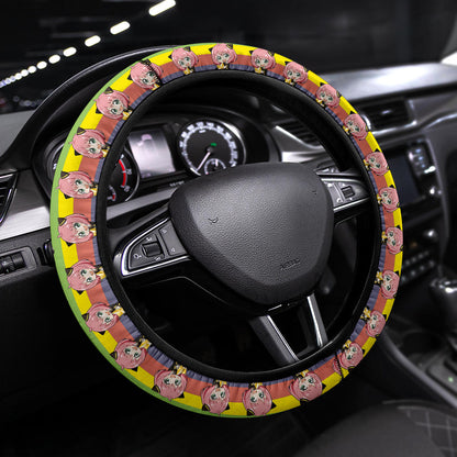 Anya Spy X Family Car Steering Wheel Cover