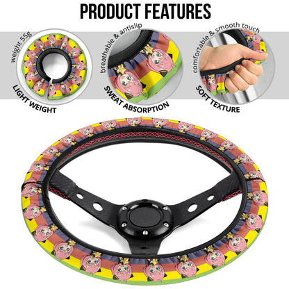 Anya Spy X Family Car Steering Wheel Cover