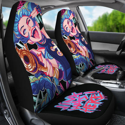 Arcane Jinx Colorful Car Seat Covers Car Accessories Ci220809-06