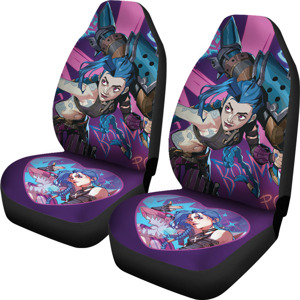 Arcane Jinx Fan Art Car Seat Covers Car Accessories Ci220809-10