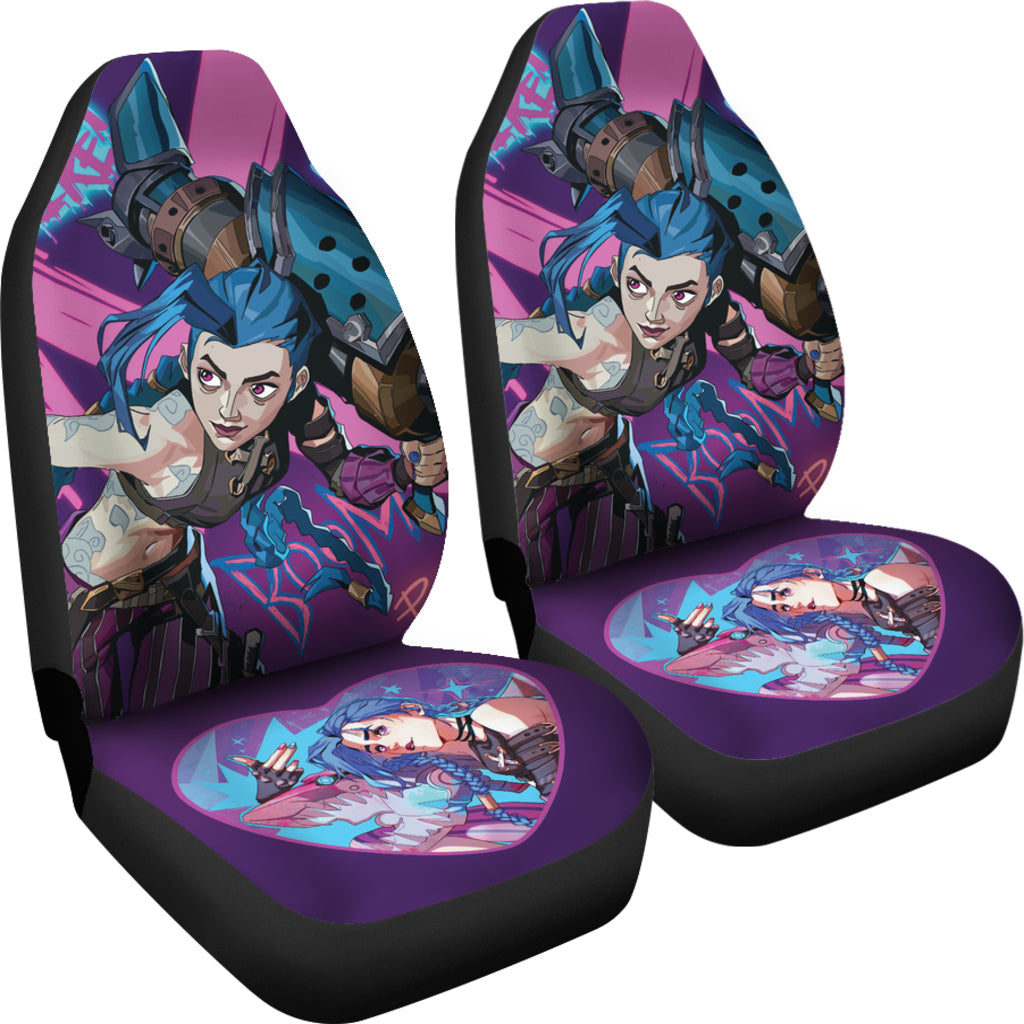 Arcane Jinx Fan Art Car Seat Covers Car Accessories Ci220809-10