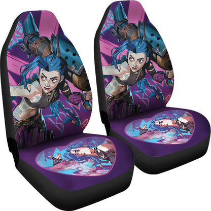 Arcane Jinx Fan Art Car Seat Covers Car Accessories Ci220809-10