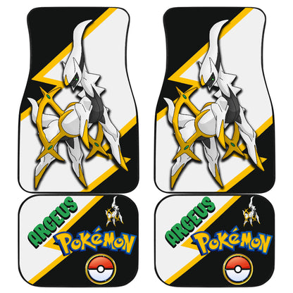 Arceus Car Floor Mats Custom Anime Car Interior Accessories