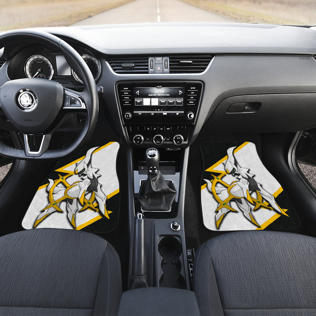 Arceus Car Floor Mats Custom Anime Car Interior Accessories