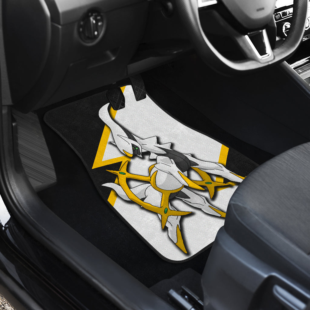 Arceus Car Floor Mats Custom Anime Car Interior Accessories