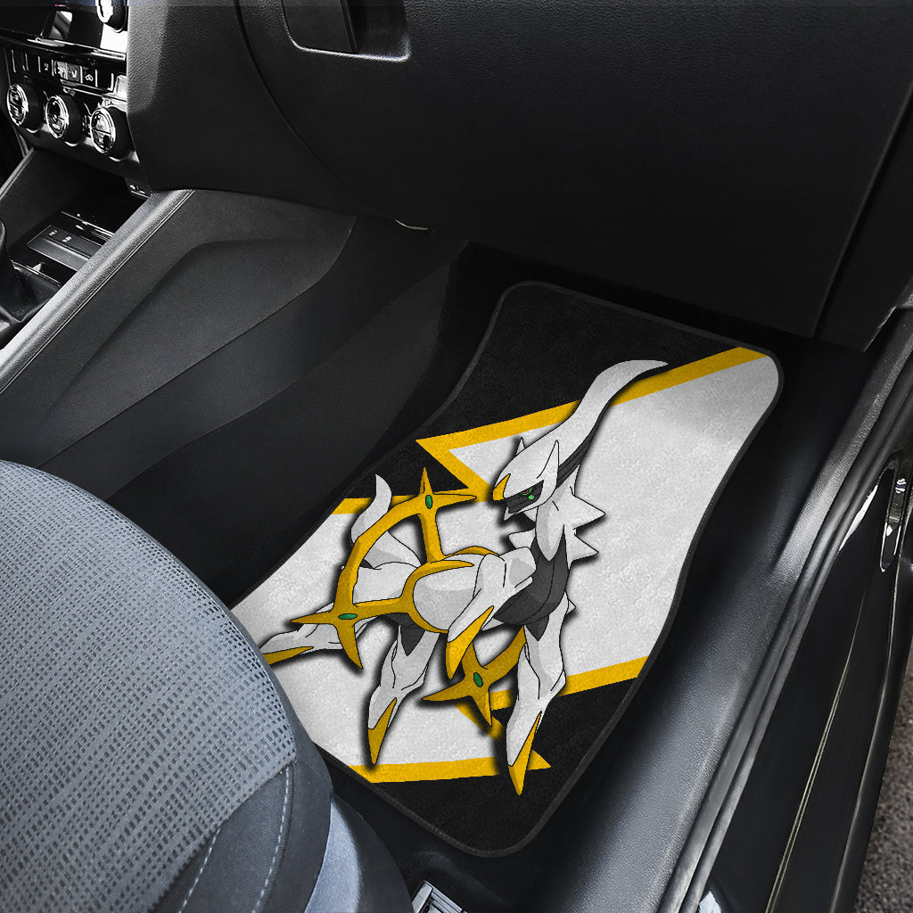 Arceus Car Floor Mats Custom Anime Car Interior Accessories