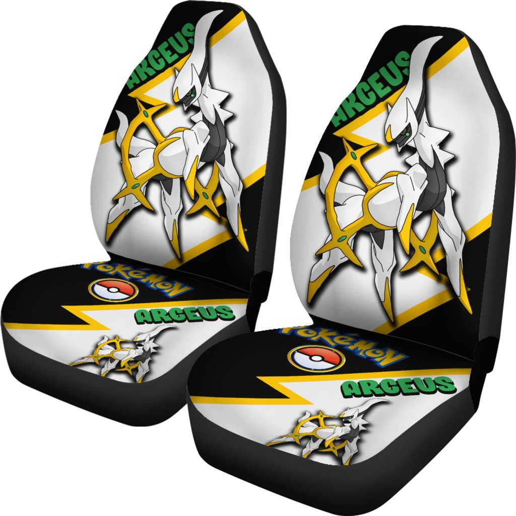 Arceus Car Seat Covers Custom Anime Pokemon Car Accessories