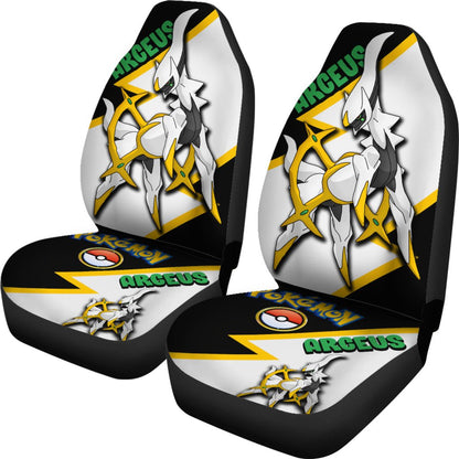 Arceus Car Seat Covers Custom Anime Pokemon Car Accessories