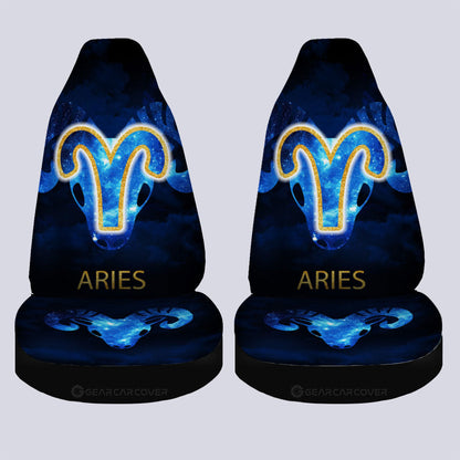 Aries Car Seat Covers Custom Zodiac Car Accessories