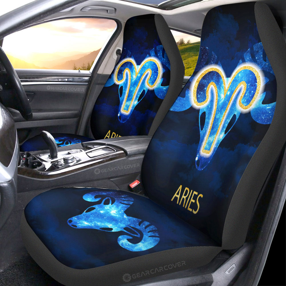 Aries Car Seat Covers Custom Zodiac Car Accessories