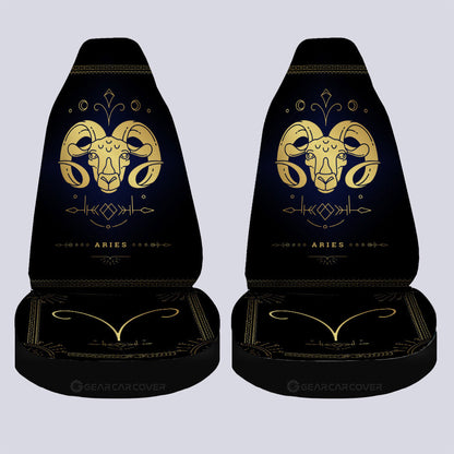 Aries Car Seat Covers Custom Zodiac Car Accessories
