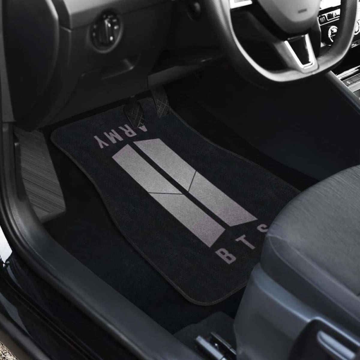 Army And BTS Car Mats Universal Fit