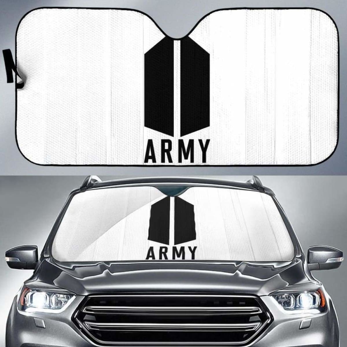 Army BTS Auto Sun Shade 918b Universal Fit