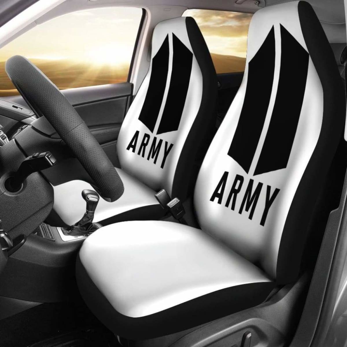 Army BTS Seat Covers 101719 Universal Fit