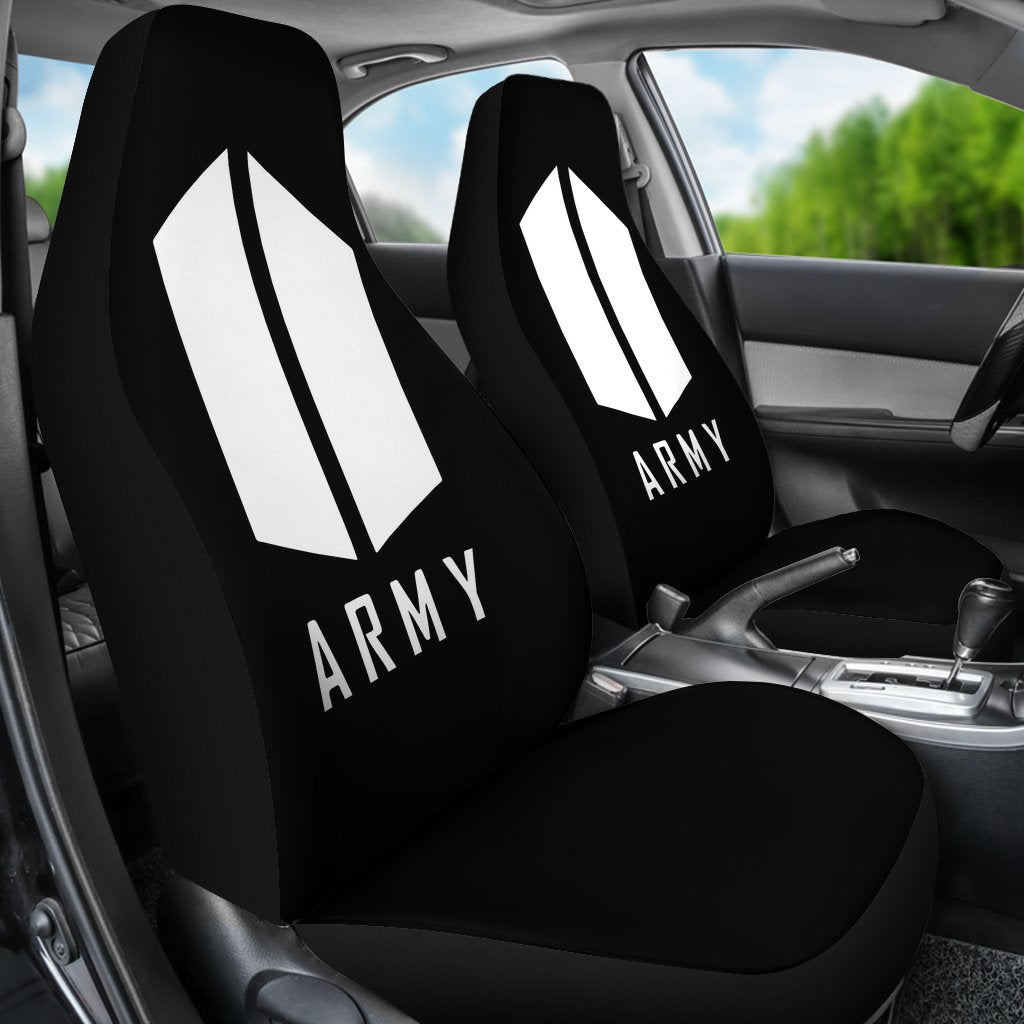 Army Bts Car Seat Cover
