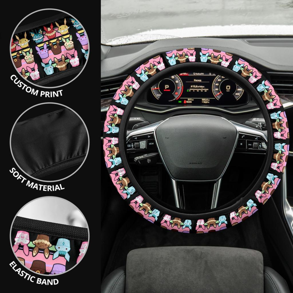 Arquivos Eeveelutions Car Steering Wheel Cover 3