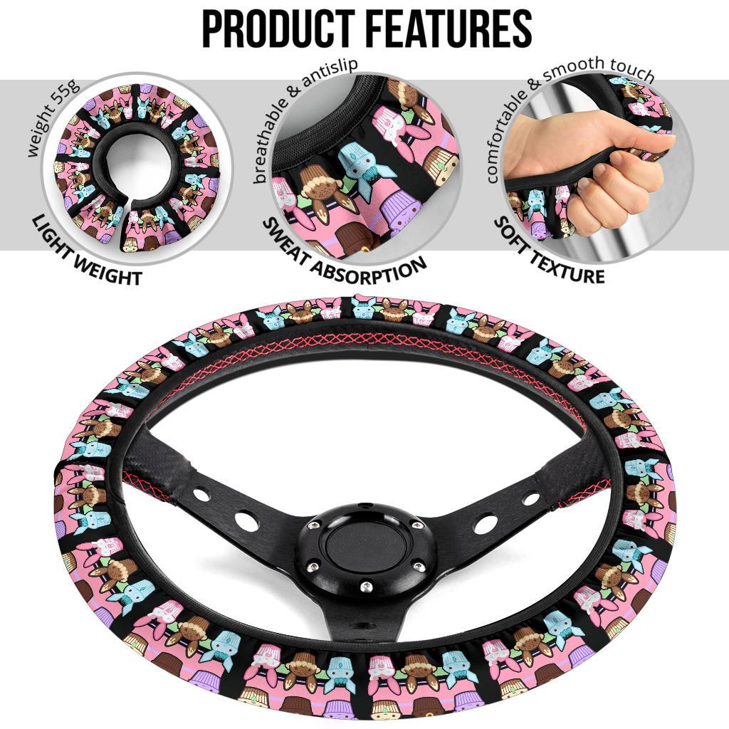 Arquivos Eeveelutions Car Steering Wheel Cover 3