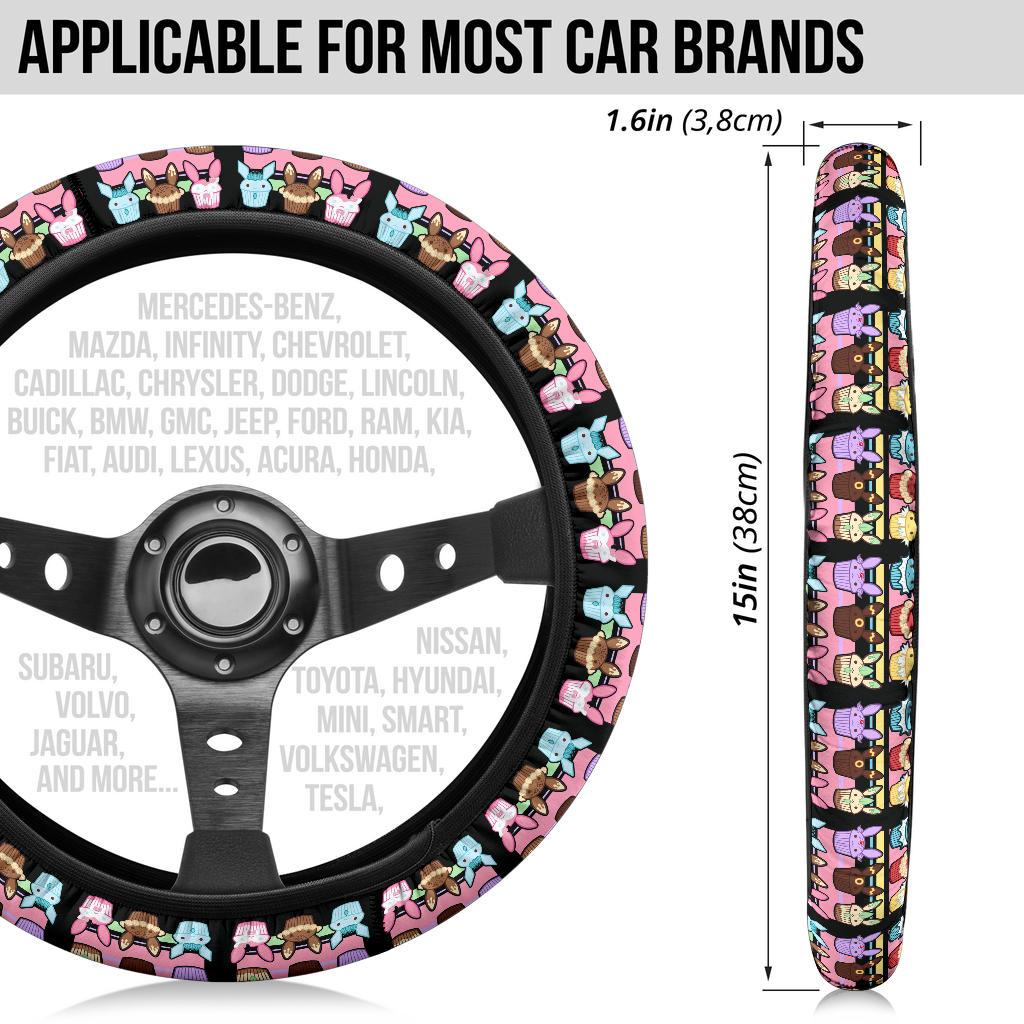 Arquivos Eeveelutions Car Steering Wheel Cover 3