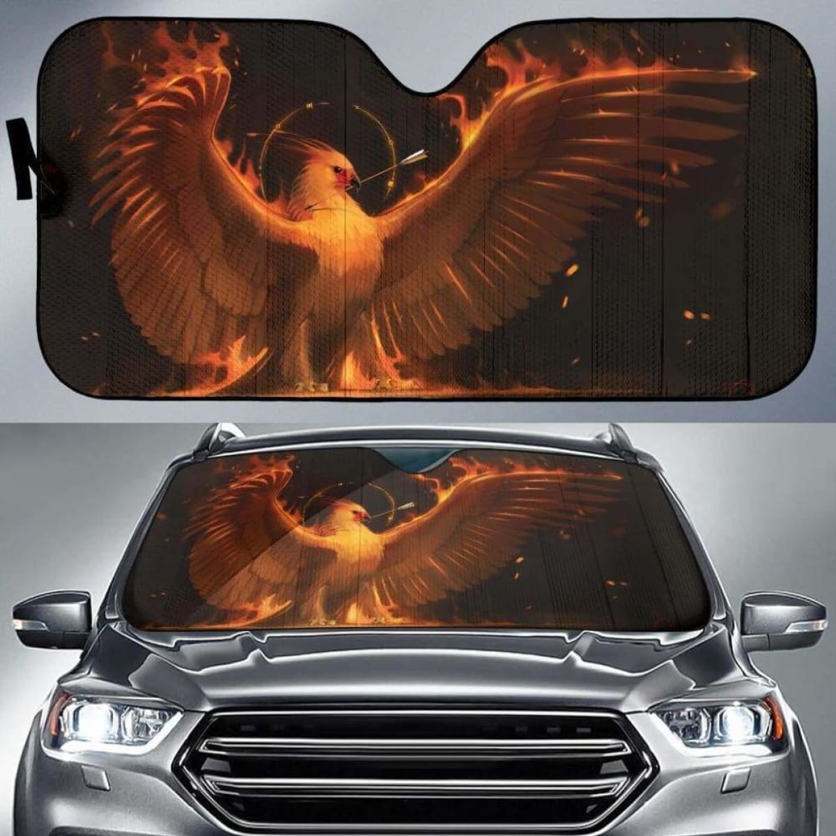 Arrow Phoenix Auto Sun Shades 918b Universal Fit