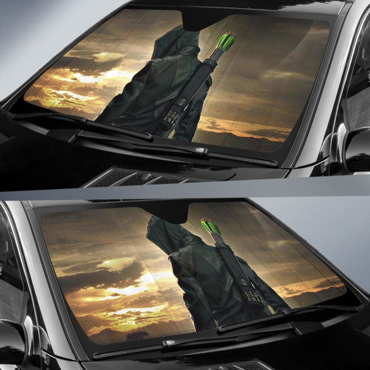 Arrow Season 8 Oliver Queen 2019 Car Sun Shade Universal Fit 225311