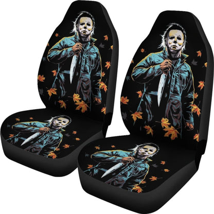 Art Michael Myers Halloween Car Seat Covers Movie Fan Gift Universal Fit 103530
