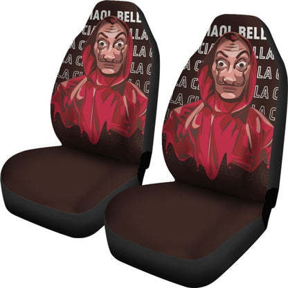 Art Money Heist La Casa De Papel Car Seat Covers Movie H051520 Universal Fit 072323