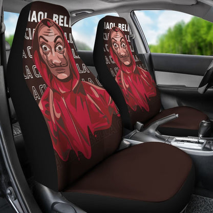 Art Money Heist La Casa De Papel Car Seat Covers Movie H051520 Universal Fit 072323