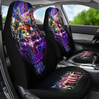 Art Suicide Squad Car Seat Covers Movie Fan Gift H031020 Universal Fit 225311