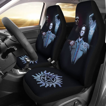 Art Supernatural Car Seat Covers Movie Fan Gift H040320 Universal Fit 225311