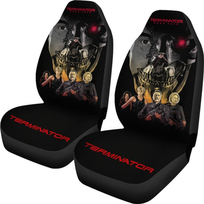 Art Terminator Dark Fate Car Seat Covers Movie Fan Gift H040620 Universal Fit 225311