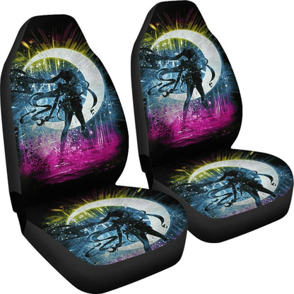 Art Usagi Tsukino Sailor Moon Car Seat Covers Manga H031620 Universal Fit 225311