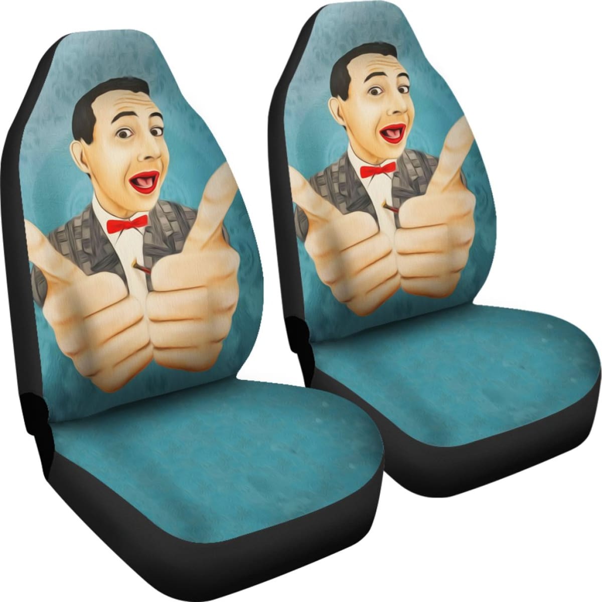 Art Wee Pee Herman Car Seat Covers Amazing Gift Ideas Universal Fit 173905