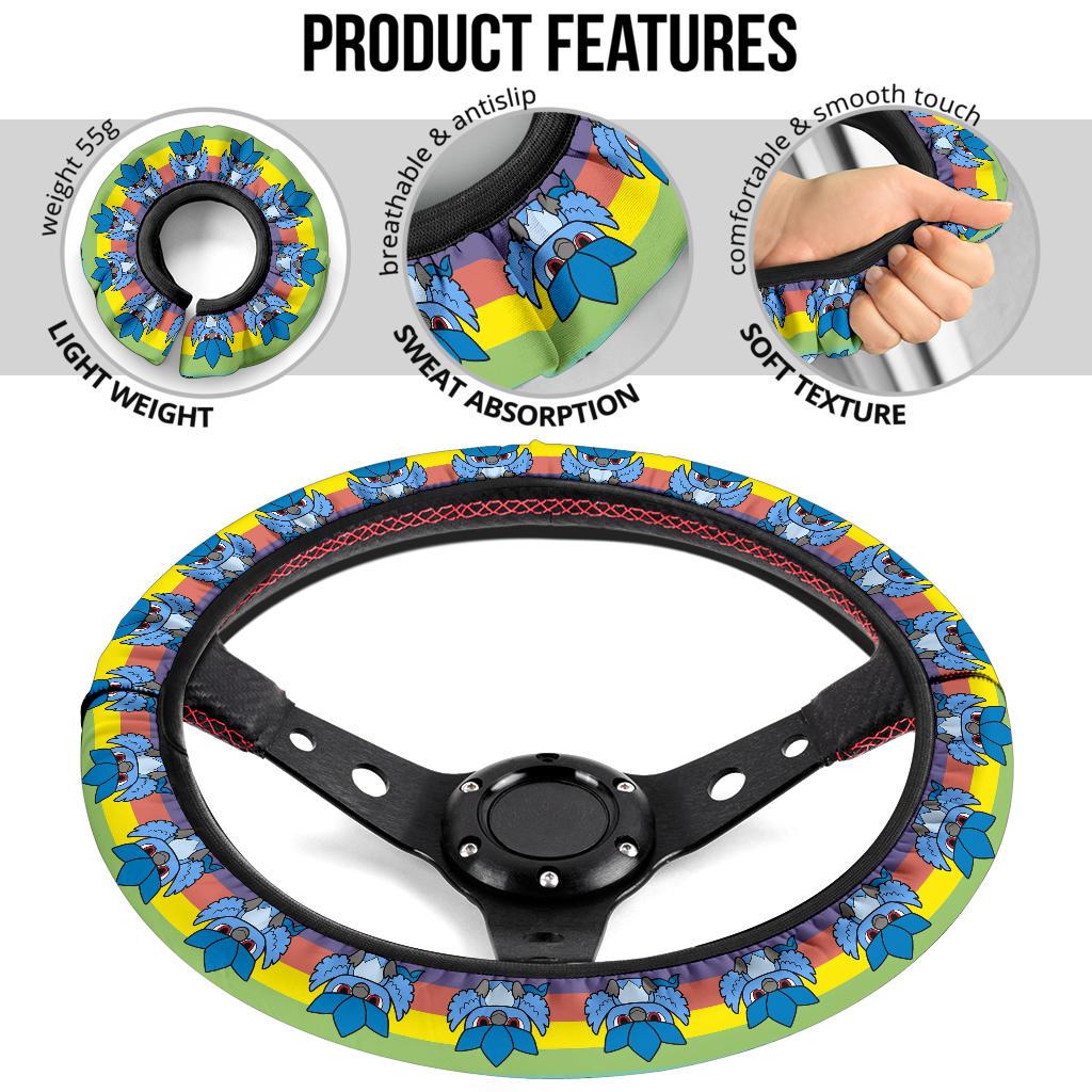 Articuno Car Steering Wheel Cover