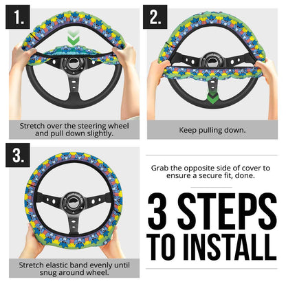 Articuno Car Steering Wheel Cover