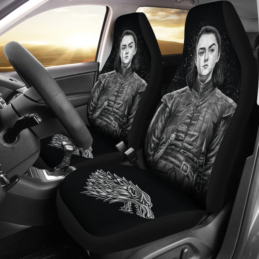 Arya Stark Car Seat Covers Game Of Thrones Car Accessories Ci221013-02