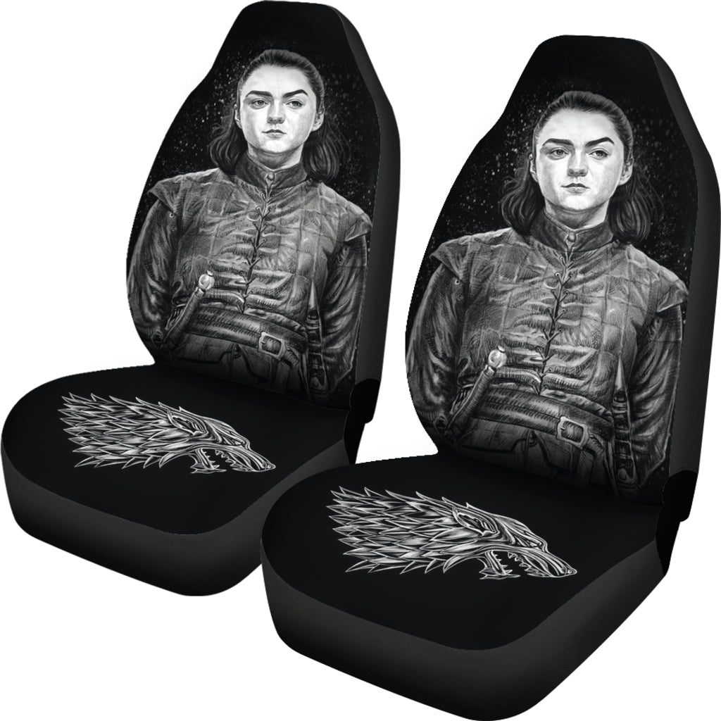 Arya Stark Car Seat Covers Game Of Thrones Car Accessories Ci221013-02