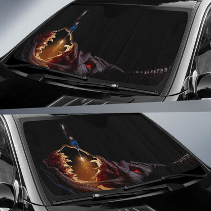 Ash Vs Evil Dead Car Sun Shade Universal Fit 225311