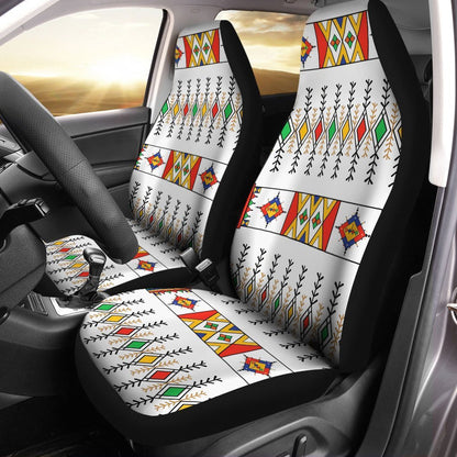 Asiri Pattern Car Seat Covers Custom Traditional Qatar Car Accessories