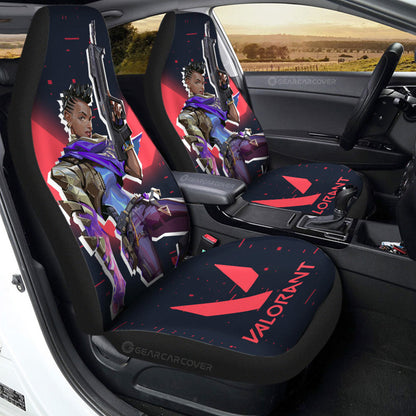 Astra Car Seat Covers Custom Valorant Agent