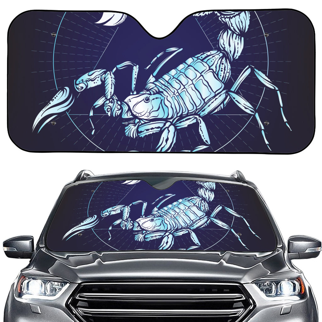Astrological Scorpio Sign Print Car Windshield Sun Shade