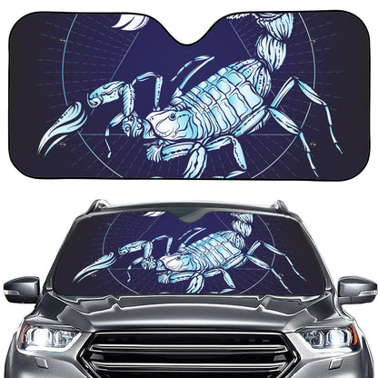 Astrological Scorpio Sign Print Car Windshield Sun Shade