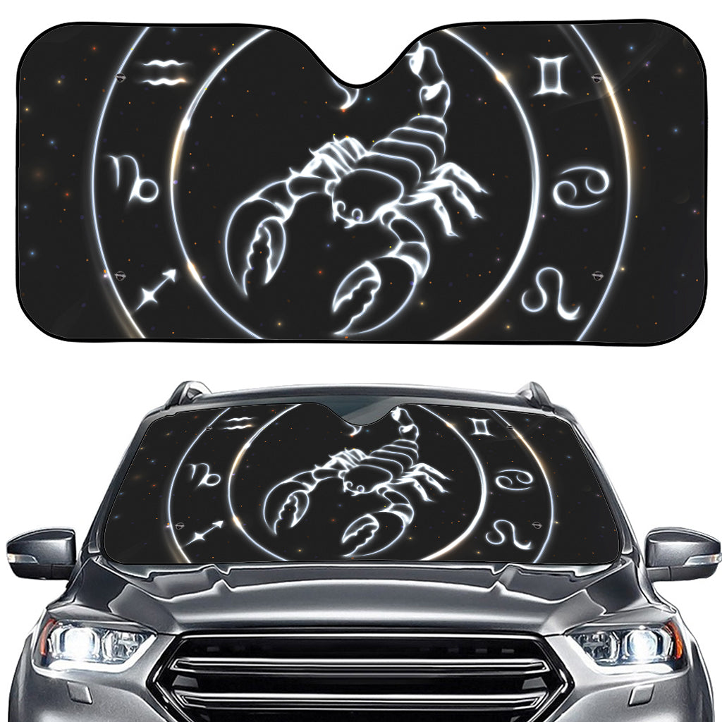 Astrology Scorpio Sign Print Car Windshield Sun Shade